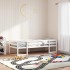 Estructura de cama para niños madera de pino blanco 90x190