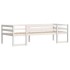 Estructura de cama para niños madera de pino blanco 90x190