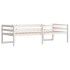 Estructura de cama para niños madera de pino blanco 90x190