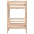 Cama litera sin colchón madera maciza de pino 90x190