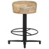 Taburetes de cocina 2 unidades madera maciza de mango 52