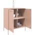 Aparador de acero rosa 68x39x79