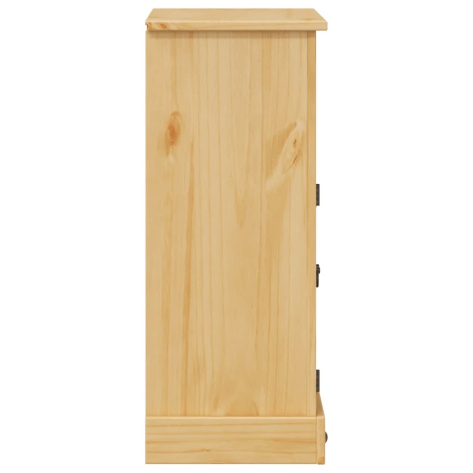 Armario de baño Corona madera maciza de pino 70x33x80