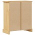 Armario de baño Corona madera maciza de pino 70x33x80