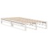 Estructura cama sin colchón madera maciza pino blanca