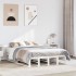 Estructura de cama sin colchón madera maciza de pino 160x200