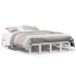 Estructura de cama sin colchón madera maciza de pino 160x200
