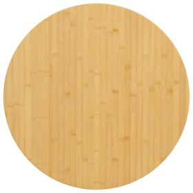 Tablero de mesa de bambú Ø90x4