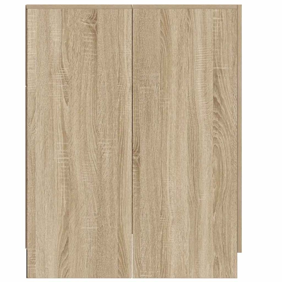 Armario de lavadora roble Sonoma 70,5x71,5x91,5