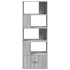 Estantería madera de ingeniería gris Sonoma 70x36x189