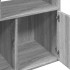 Estantería madera de ingeniería gris Sonoma 70x36x189