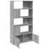 Estantería madera de ingeniería gris Sonoma 100x36x189