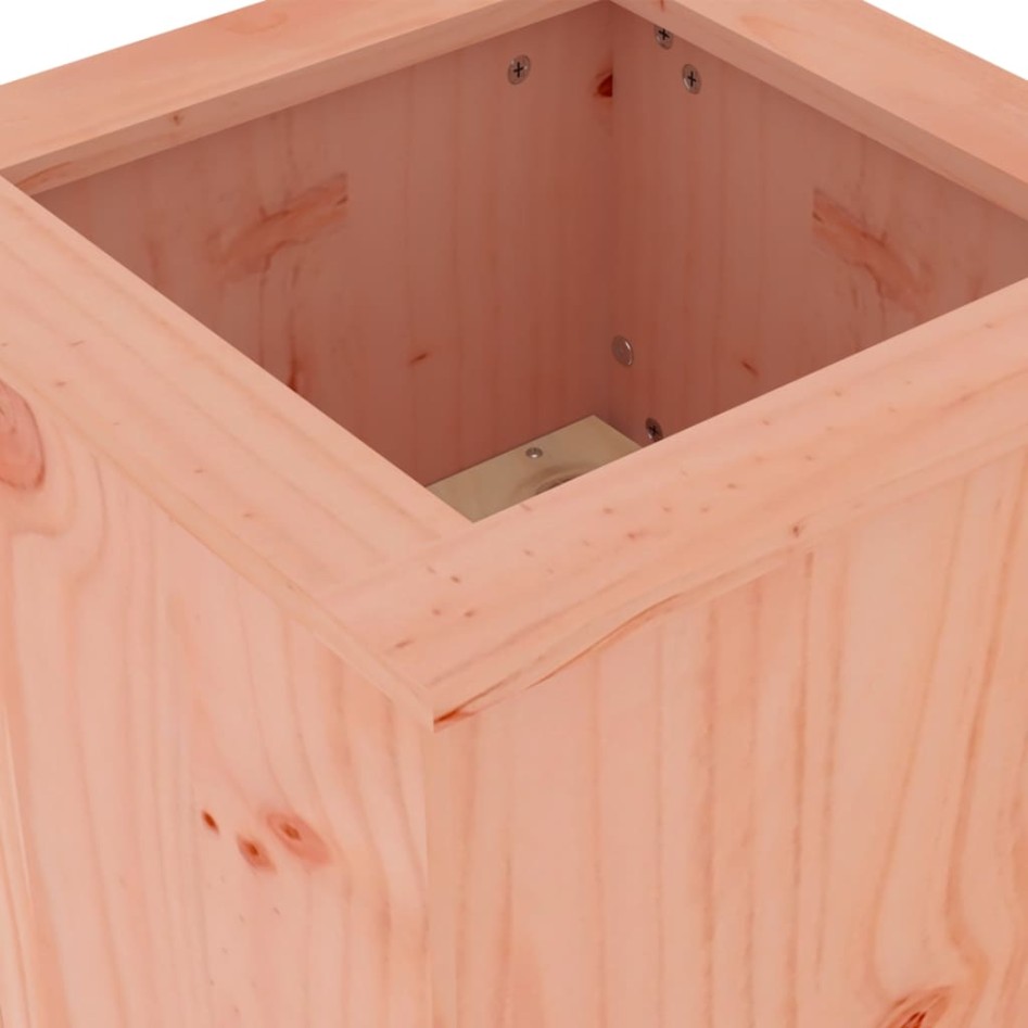 Banco con jardineras madera de abeto Douglas 184,5x39,5x56,5