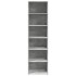 Aparador alto madera de ingeniería gris 50x41x185