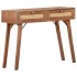 Mesa consola de madera maciza de mango 100x35x76