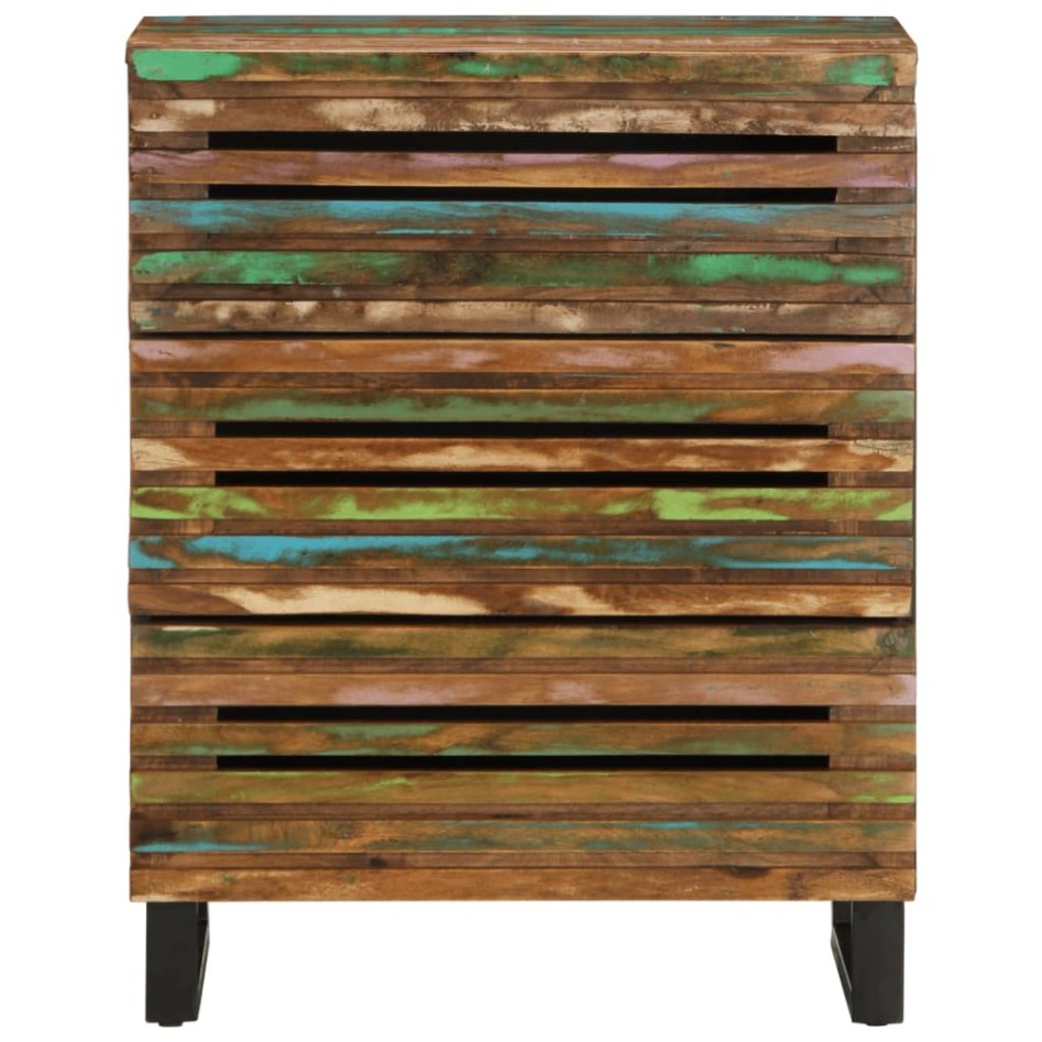 Aparador de madera maciza acacia 60x34x75