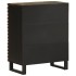 Aparador de madera maciza acacia 60x34x75