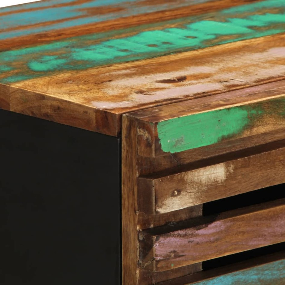 Aparador de madera maciza acacia 60x34x75