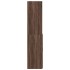 Aparador de madera de ingeniería marrón roble 80x42,5x185