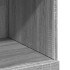 Aparador de madera de ingeniería gris Sonoma 80x42,5x124