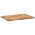 Tablero de mesa rectangular madera maciza acacia 80x70x4