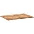 Tablero de mesa rectangular madera maciza acacia 80x70x4
