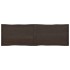 Tablero mesa madera tratada borde vivo marrón 200x60x(2-4)