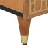 Armario auxiliar madera maciza de mango 90x33x75