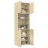 Aparador alto madera de ingeniería roble Sonoma 80x42,5x249