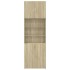 Aparador alto madera de ingeniería roble Sonoma 80x42,5x249