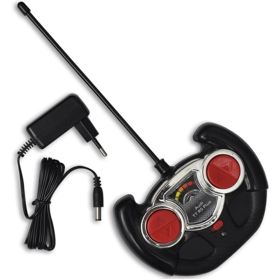 Coche de juguete con mando blanco modelo Audi TT