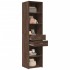 Aparador de madera de ingeniería marrón roble 45x42,5x185