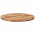 Tablero de mesa redondo madera maciza de acacia Ø90x4