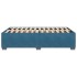 Estructura de cama terciopelo azul oscuro 120x190