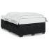 Estructura de cama sin colchón terciopelo negro 120x190