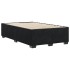 Estructura de cama sin colchón terciopelo negro 120x190