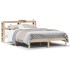 Estructura de cama sin colchón madera de pino maciza 120x200