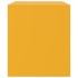 Muebles para TV 2 unidades acero amarillo mostaza 67x39x44