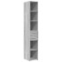 Aparador de madera de ingeniería gris Sonoma 30x42,5x185