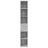 Aparador de madera de ingeniería gris Sonoma 30x42,5x185