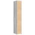 Aparador de madera de ingeniería gris Sonoma 30x42,5x185
