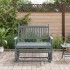 Banco deslizante madera maciza de álamo gris 118x70x104,5