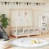 Estructura de cama para niños madera maciza de pino 70x140