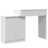 Tocador con luces LED blanco 115x37x110,5