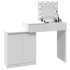 Tocador con luces LED blanco 115x37x110,5