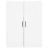 Aparador alto madera contrachapada blanco 69,5x34x180