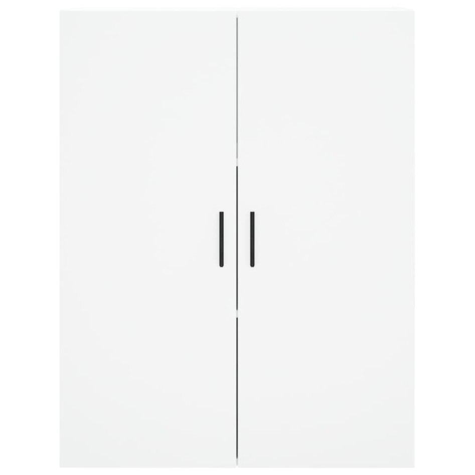 Aparador alto madera contrachapada blanco 69,5x34x180