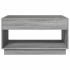 Mesa de centro con Infinity LED gris Sonoma 90x50x50