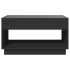 Mesa de centro con Infinity LED negro 90x50x50