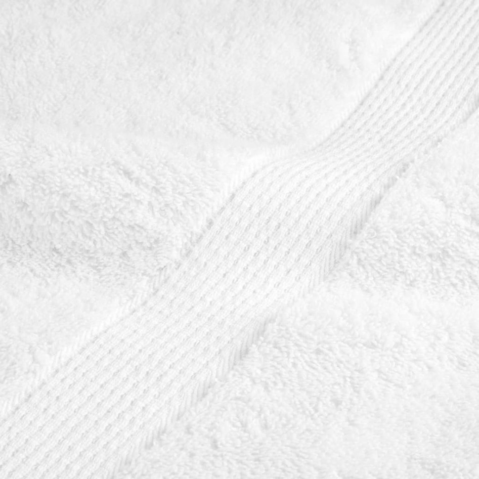 Toallas premium SOLUND 25 unidades blanco 100x200 cm 600